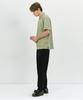 BASIC HOUSE Tr Spandex Loose Tapered Hidden Banding Slacks Lzpt3102