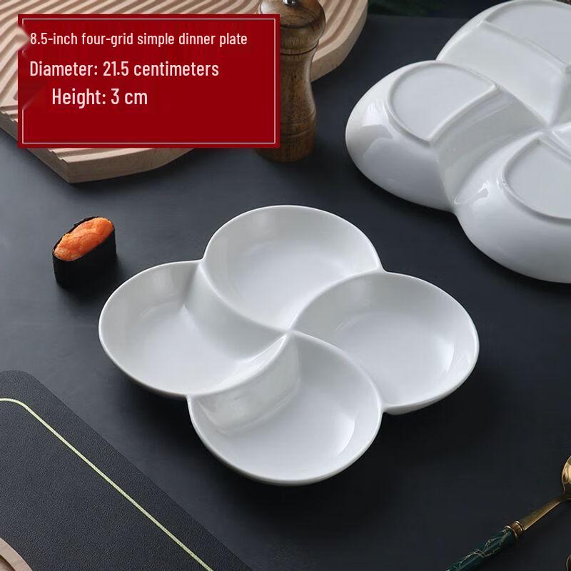 Chinese Style Ceramic Irregular Serving Platter