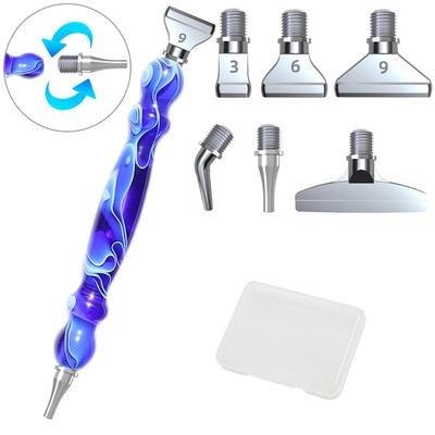 Sewing Accessories Resin Pen Point Drill Pen Resin Diamond Painting Pen Alloy Replacement Pen Heads