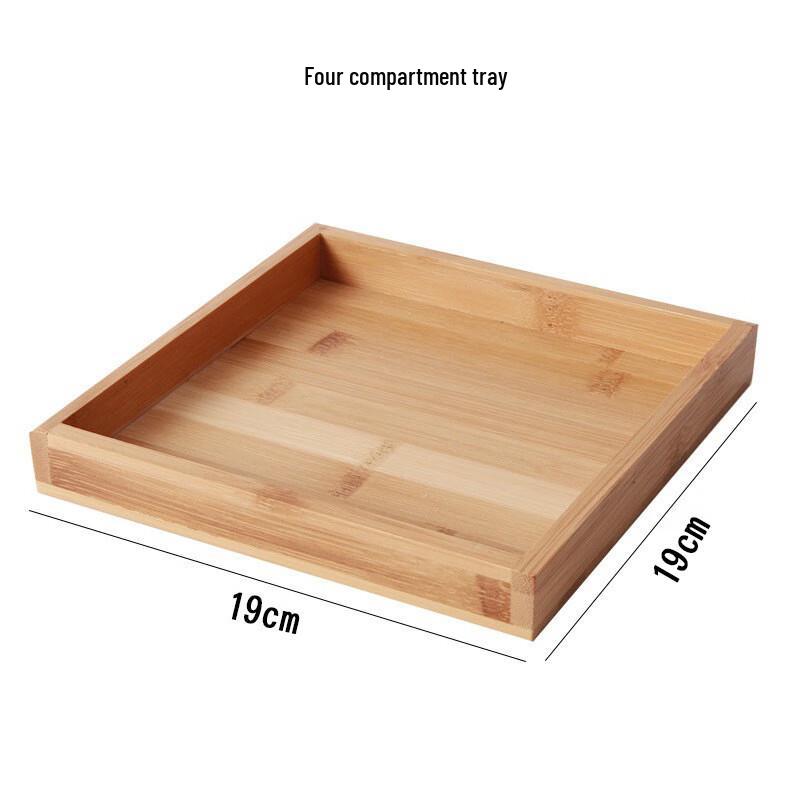 Bamboo Divided Serving Tray