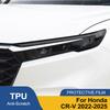 For Honda CR-V 2026-2026 Smoke Black Car Headlight Protective Film TPU PPF Pre Cut Anti-Scratch Vinyl Wrap Kit High-Gloss Film