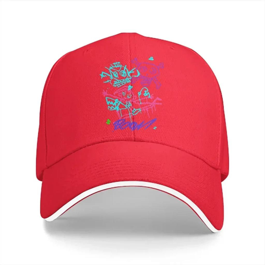 Washed Unisexs Baseball Cap Jinxed Pow Pow Boom Monkey Sports Snapback Caps Dad Hat Acrane Anime Hats