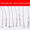 304 Stainless Steel Butterfly Locking Wire Rope Clamp