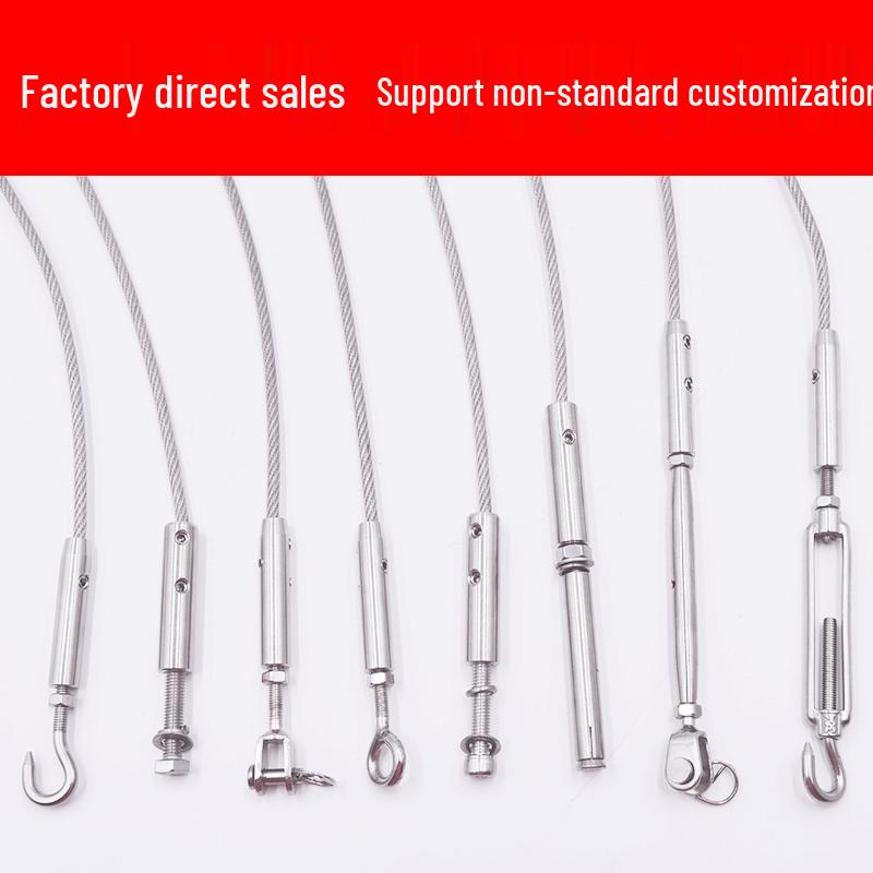 304 Stainless Steel Butterfly Locking Wire Rope Clamp