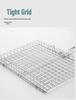 Multi-Function Folding Handle Grill Basket for Chicken, Fish, Meat, and Corn