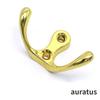 4pcs key hanger wall Coat Rack Wall Mount Walnut Coat Hooks for Hanging Hats owels Bags Decorative Entryway Bathroom Bedroom