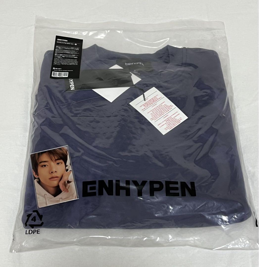 

[Б/У] Мерч ENHYPEN Толстовка Бонусная Торговая Карта Джейка