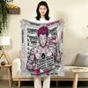 1pz Coperta in Flanella con Fantasia Hunter X Hunter Adatta a Tutte le Stagioni per Arredamento Casa Calore e Comfort Regali Regalo Festivo