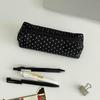 Polka Dot Pencil Case Large Capacity Pen Storage Bag New Stationery Pouch  For Students
