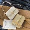 2024 New Fashion Woven Bag Stylish Chain Shoulder Bag For Daily Commuting Beach Bag