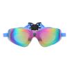 Swimming Goggles Anti Fog No Leaking Silica Gel Swim Glasses with PC Mirror for Men and Women Blue