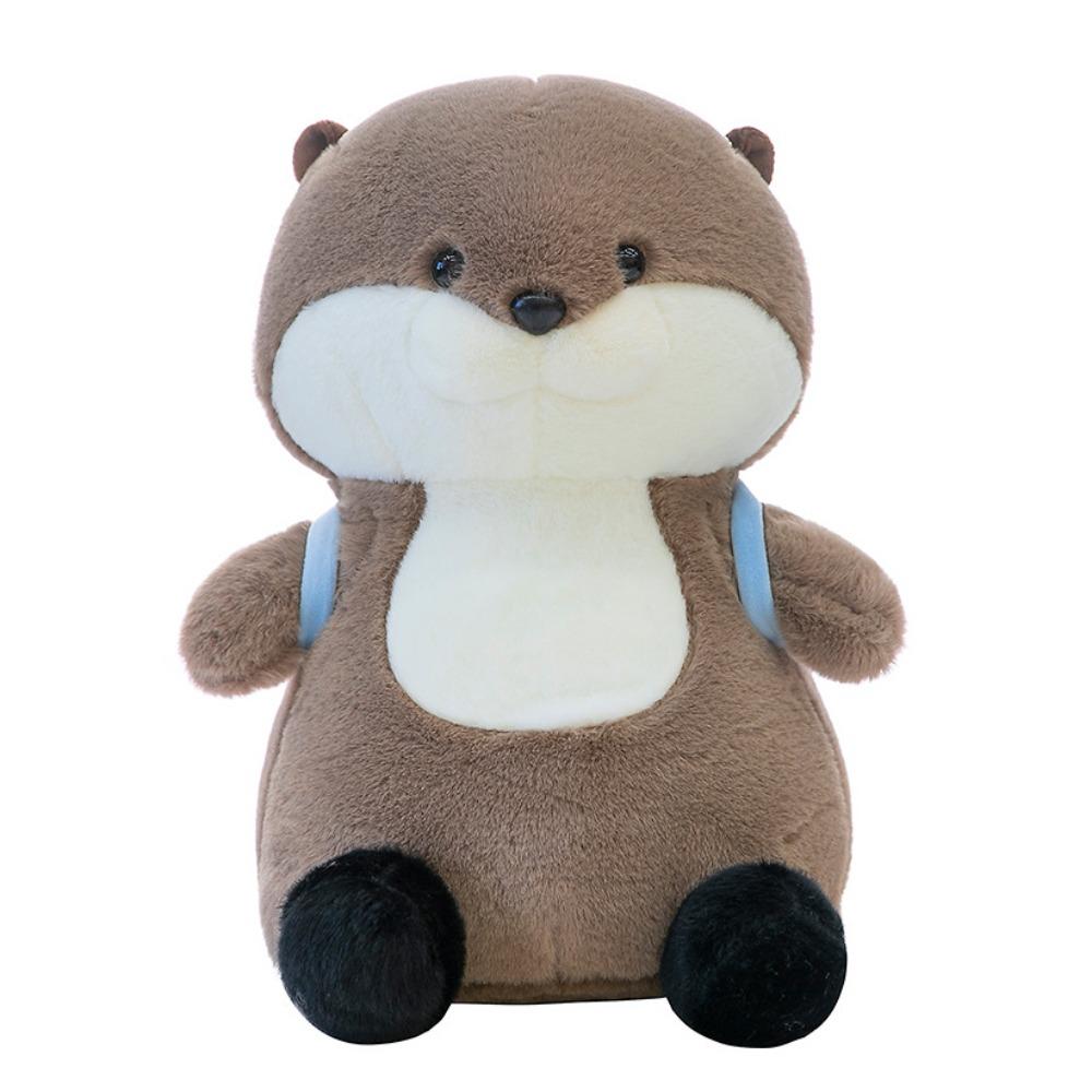 

Симуляция Выдра Плюшевые Игрушки Рыба Рюкзак Мягкая Кукла Выдра Домашний Декор Морская Выдра Плюшевая Детская Игрушка серый