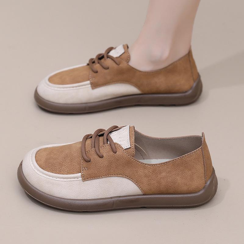 Shoes women's 2025 new versatile women's shoes casual breathable fashion shoes wear-resistant soft sole non-slip single shoes