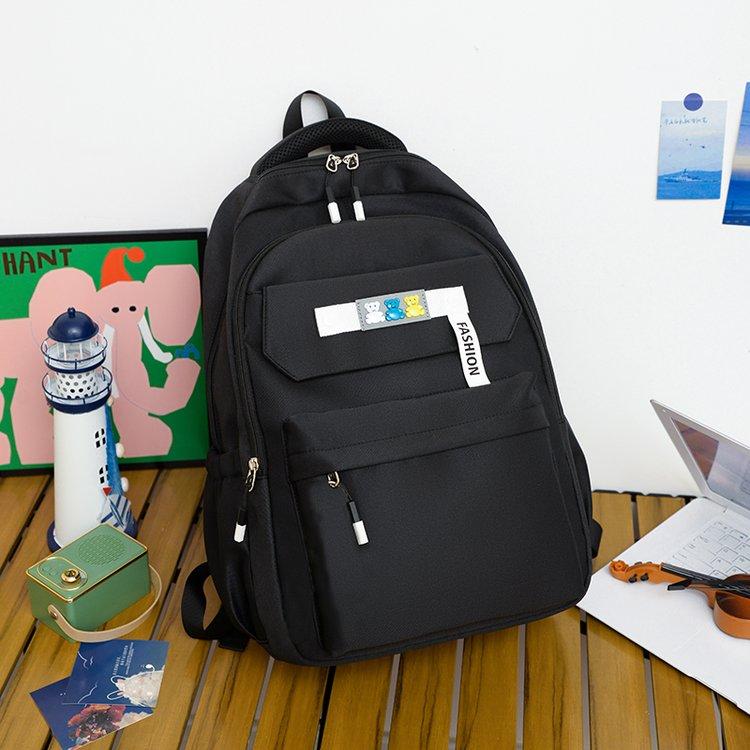 Fashion Multipocket Nylon Women Backpack Female Big Waterproof Back Bag Portable School Backpack for Girl Student Schoolbag