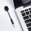 3PCS 3.5mm Jack Adjustable Flexible Extended Mini Microphone for Computer Mobile Phone