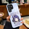 R-Raiden Shogun Phone Case For Samsung A25 A13 A33 5G A54 A36 A35 A56 A52 A14 Shockproof Glass Cover