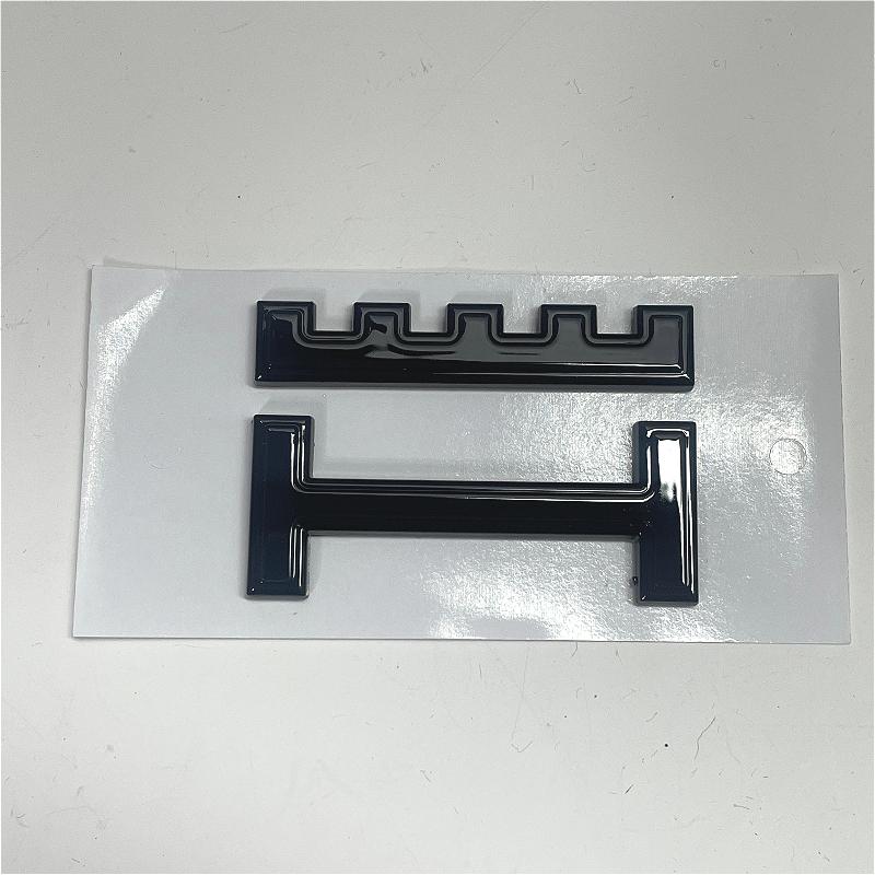 Car ABS Rear Trunk Letters Words Logo Badge Emblem Decals Sticker For A8 2022 2023 2024 Parts Accessories