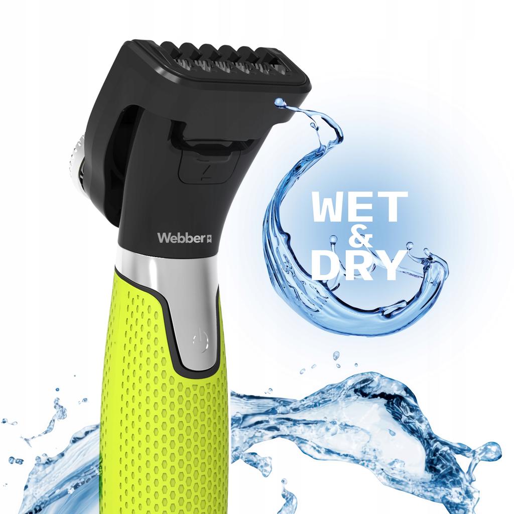 Webber BT700 MULTIBLADE Tondeuse à barbe pour homme Précision 0,5 mm