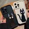 Anime Kikis Cat Phone Case for Xiaomi Redmi Note 14 13 12 12S 11 11S 10 9 Pro Plus A5 A3 14C 13C 12C 10C 9C 4G 5G Soft Cover