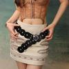 Premium PU Rivets Waist Strap Adjustable 90-110cm For Daily Wear And Special Occasion Ensembles