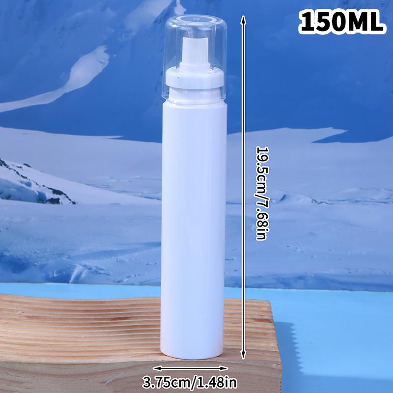 White Fine Mist Spray Bottle – Portable Atomized Dispenser for Makeup, Alcohol, and Facial Hydration