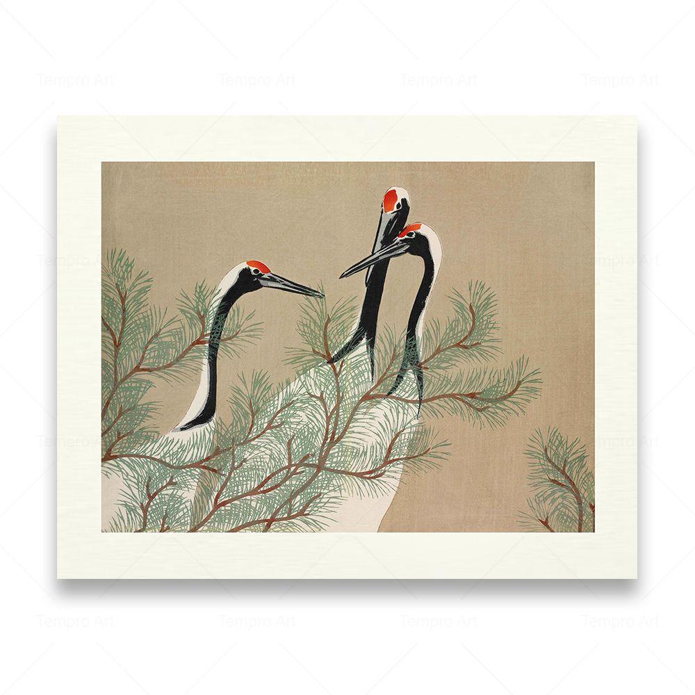 Red Crane Matisse Hokusai Eclectic Gallery Wall Art Canvas Painting Nordic Posters And Prints Picture For Living Room Home Decor