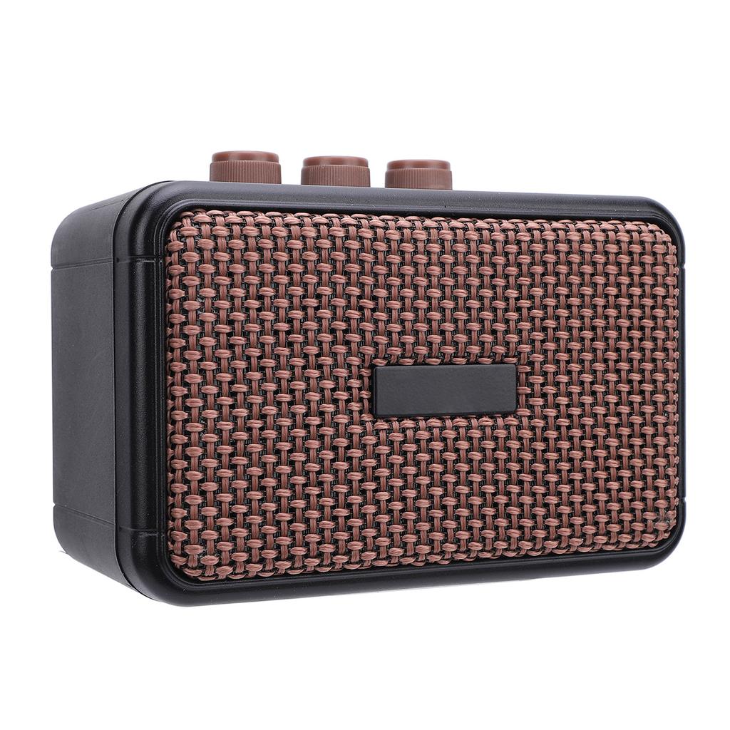 Electric Guitar Amplifier 6.35mm Interface Built In Double Speakers Bluetooth Portable Guitar Combo Amp