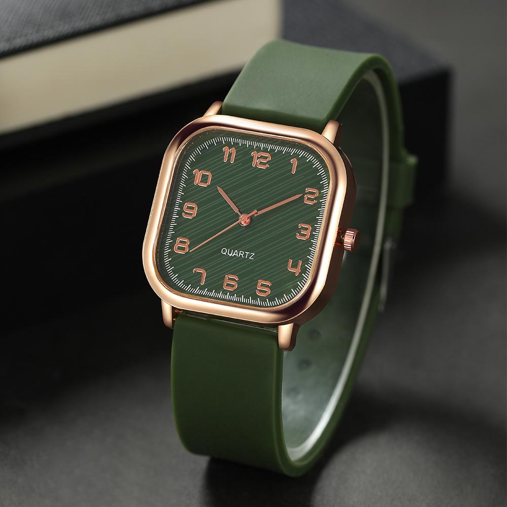 New Special Edition Women's Quartz Watch Quartz movement, square dial, analog display, battery operated, alloy housing, bracelet, electronic drive