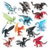 Western Mythical Creatures Pvc Model Pack With Ice Fire Dragons For Collectors And Decor