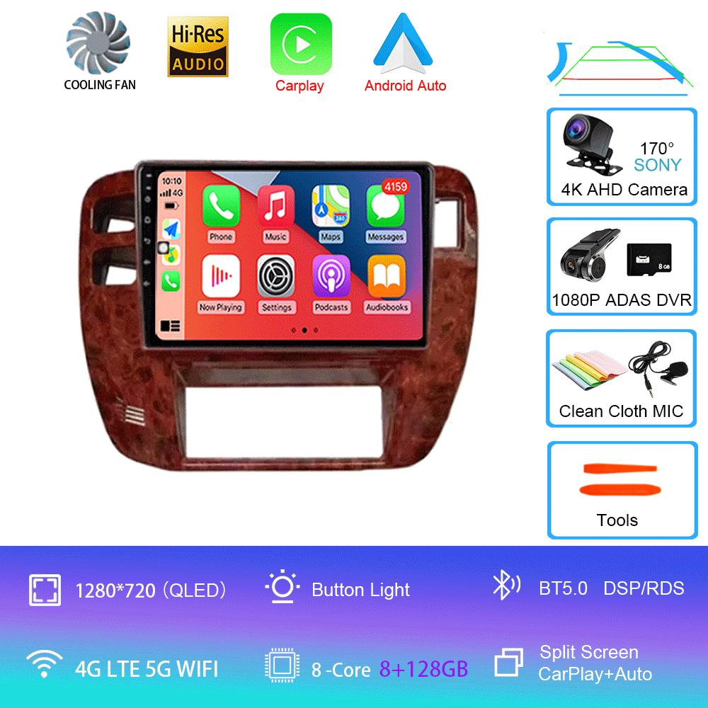 Android 14 Car Radio For For Nissan Patrol 1997-2005 CarPlay Stereo GPS Navigation Multimedia Video Player Autoradio Audio 4G