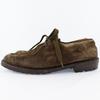 Chanel COCO Mark Moccasin Brown Suede Women Used