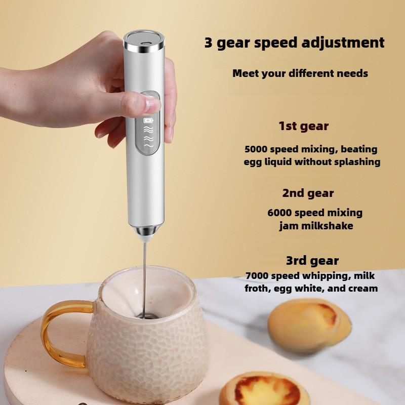 Egg Beater, Milk Frother, Mixer, Electric, Baking Cream Beater, Coffee Frother, Handheld Electric.