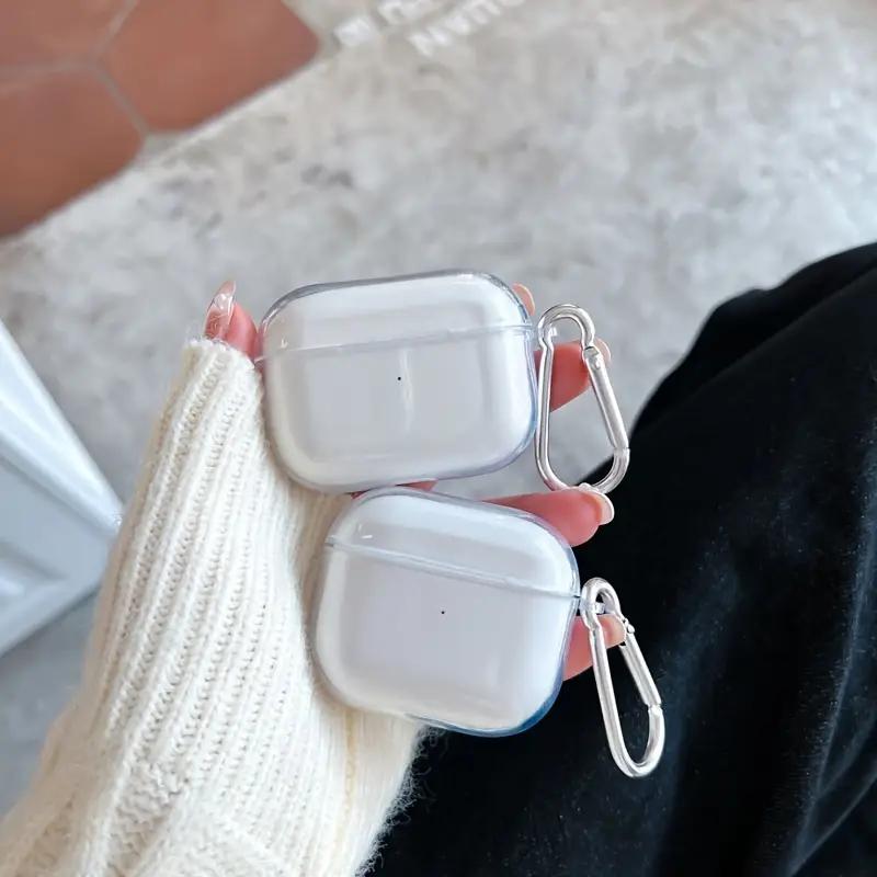 Soft Clear TPU Earphone Case For Airpods Pro Airpods 4 Shockproof Transparent Cover For Airpods 1 2 3 Shell Case