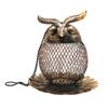 Owl Shape Bird Feeder  Easy To Hang Durable Beautiful for Outdoor