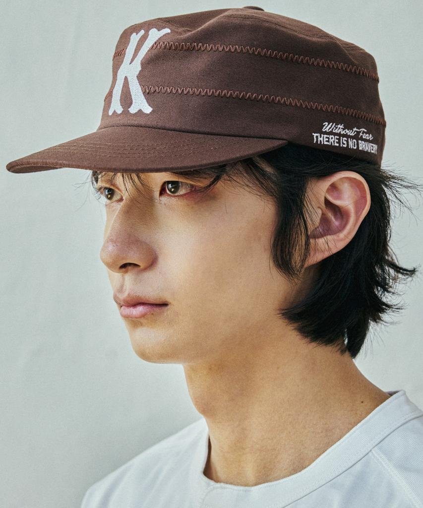 KND Kv Pillbox Cap Brown