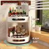 Huihuang CH 360° Rotating Double-Layer Kitchen Spice Rack