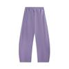 Calças Esportivas Li Ning Outdoor CF Resistentes à Água Corte Reto Solto Calças de Moletom Esportivas Femininas AKLW096-2