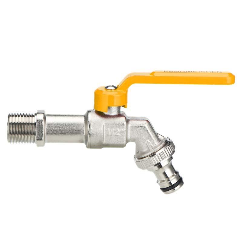 

Faucet Adapter 1/2 IBC Water Tank Connector Replacement 2-Way 1-Way Garden Hose Irrigation Metal Tap Joint Fitting Ball Valve