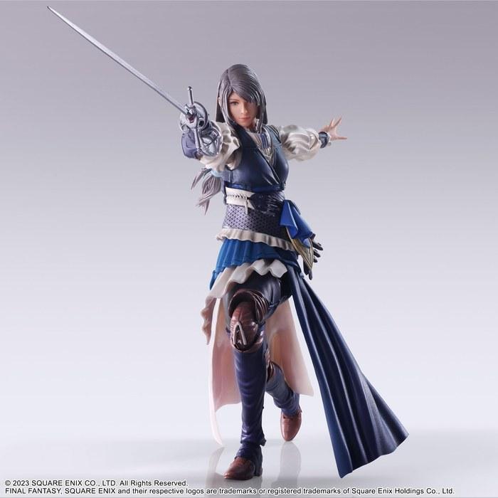 SQUARE ENIX Final Fantasy XVI Bring Arts <Jill Warrick> PVC Painted Action Figure - Black
