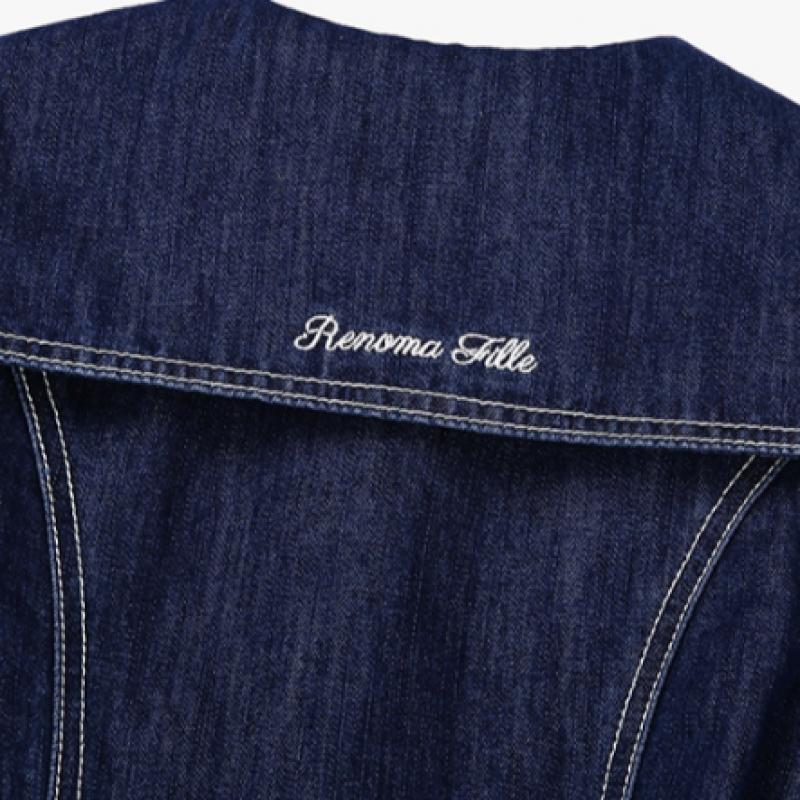 [renoma Kids] Rochie din denim cusut pentru fete R2412o618 36 