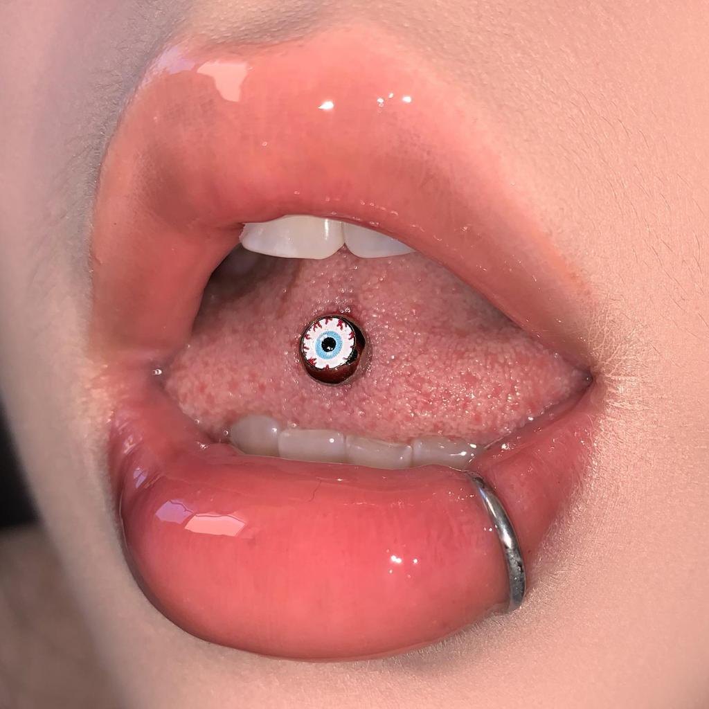 Sternenhimmel Magie Titan Zungenpiercing Schmuck