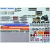TAMIYA Hop Up Options No.1630 OP.1630 Sponsor Sticker Set (Off Road) 54630