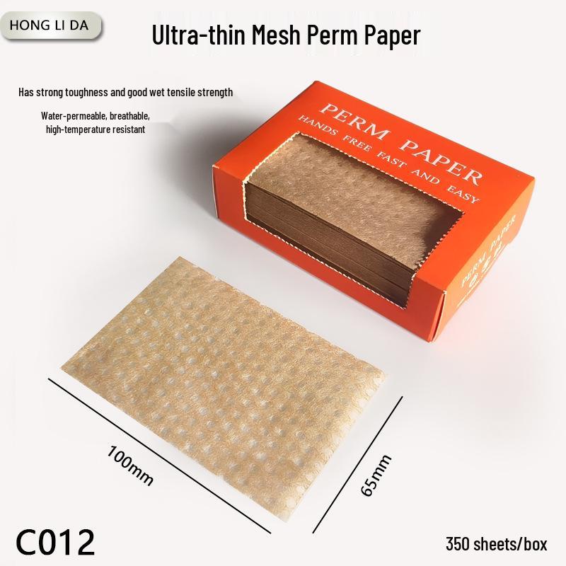 Aivenjia Multi-functional Ultra-thin Mesh Perm Paper for Hairdressing - Hot & Cold Perm, Lengthening Electric Hair Paper
