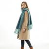 Faux Mohair Thick Knit Scarf Soft Warm Solid Color Women Men Fashion Casual Winter