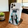 Blue Lock Nagi Seishiro Pouzdro na telefon Pro iPhone 17 16 15 14 13 12 11 Mini Pro Max Plus Průhledný kryt