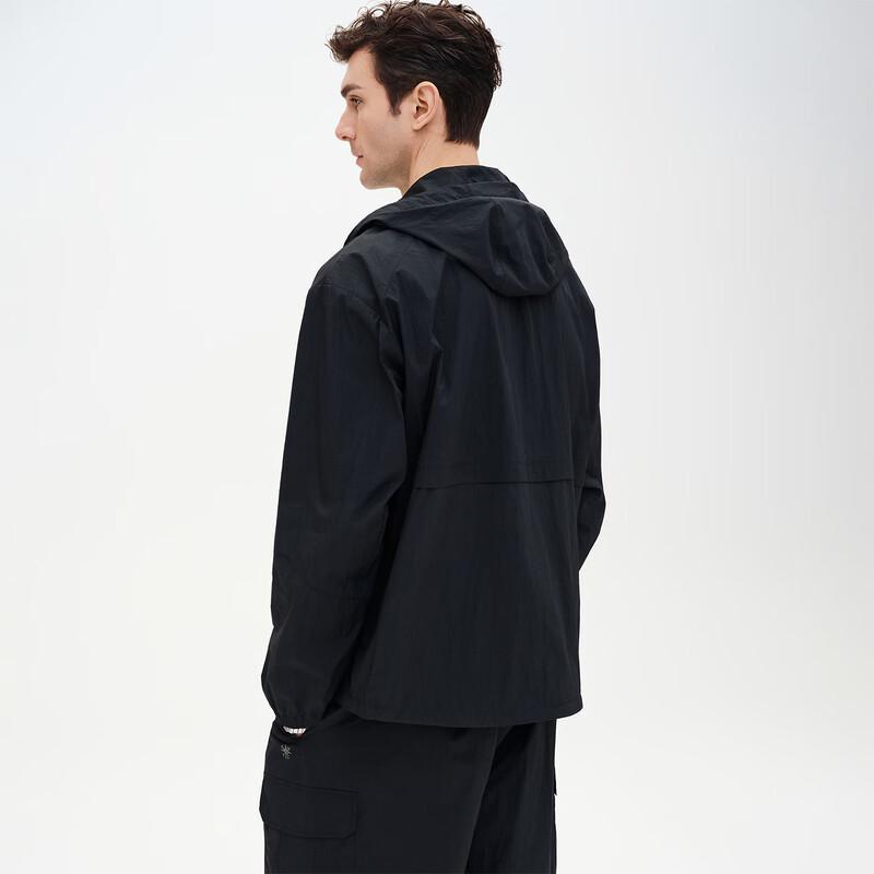 Giovanni Valentino Men's Lightweight Hooded Jacket