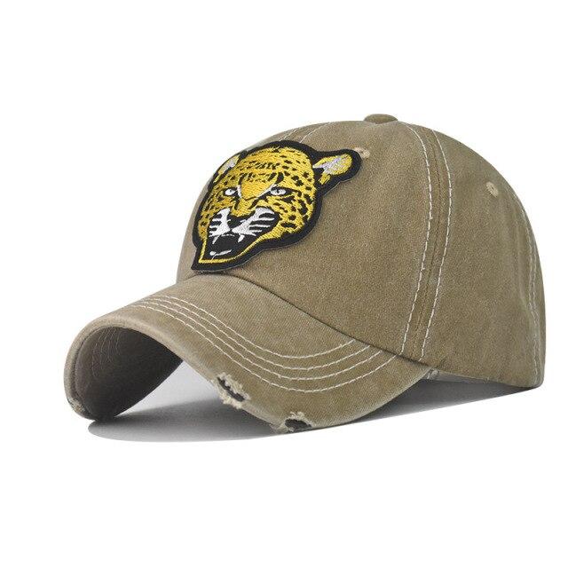 Buy Baseball Cap Hat Cheetah Embroidery 