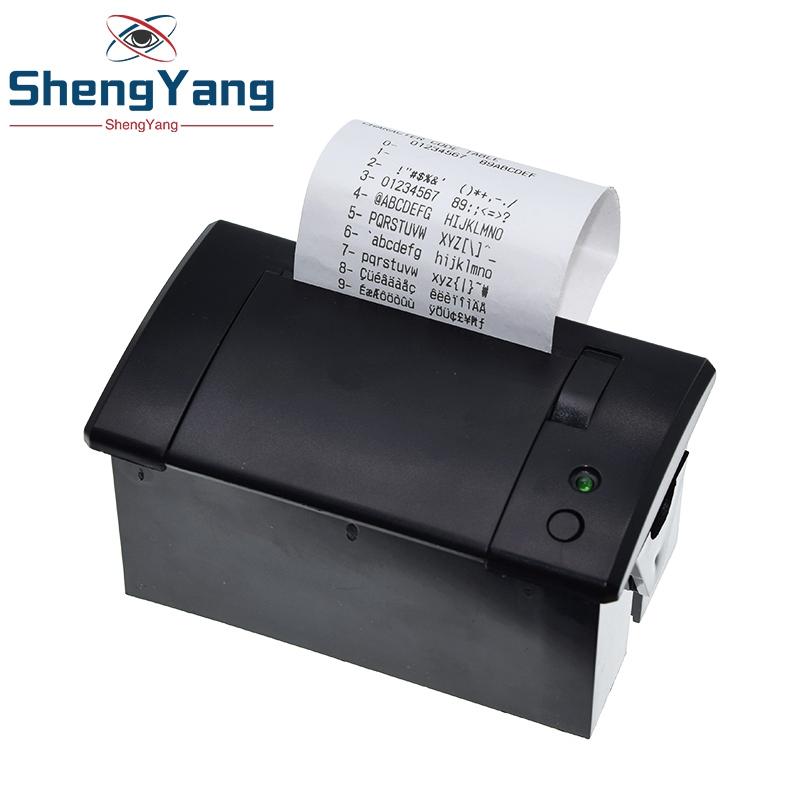 TZT 1/2/5pcs 58mm Mini Thermal Printer Embedded POS Receipt Tickets Printer With Interface RS232 / TTL Use With 5V-9V