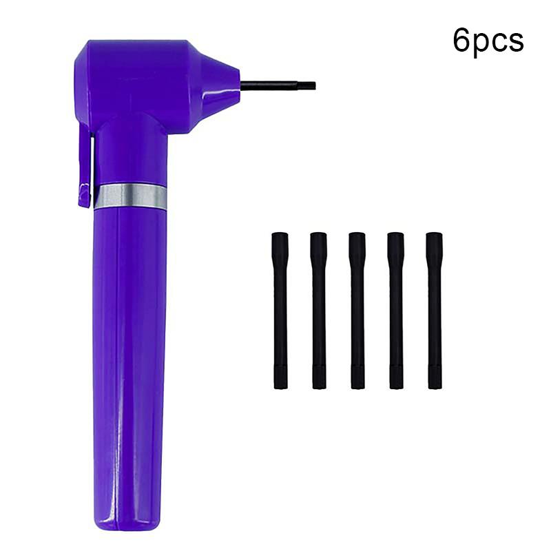 Tattoo Ink Mixer Pen Device With 5Pcs Mixing Sticks For Electric Tatu Pigment Sturring Rod Coloring Accessory Ink Mixer