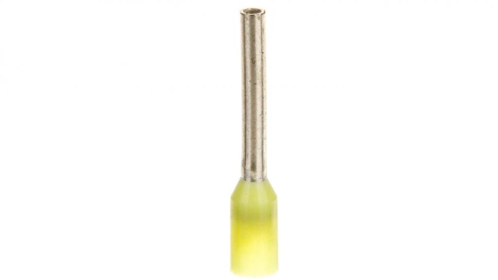 Insulated Ferrule Terminal Hi 0.25/8 Din E08Kh-02010110701 /100 Pcs./